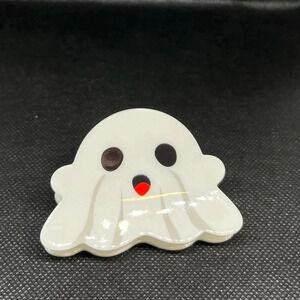 Halloween themed ghost  👻 hair clip